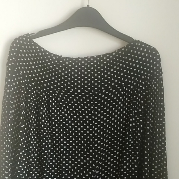 Doted Bohemian style flowy baggy pant - Picture 5 of 8